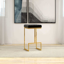 Load image into Gallery viewer, Joel Mid Century Modern Luxury Upholstered Stool