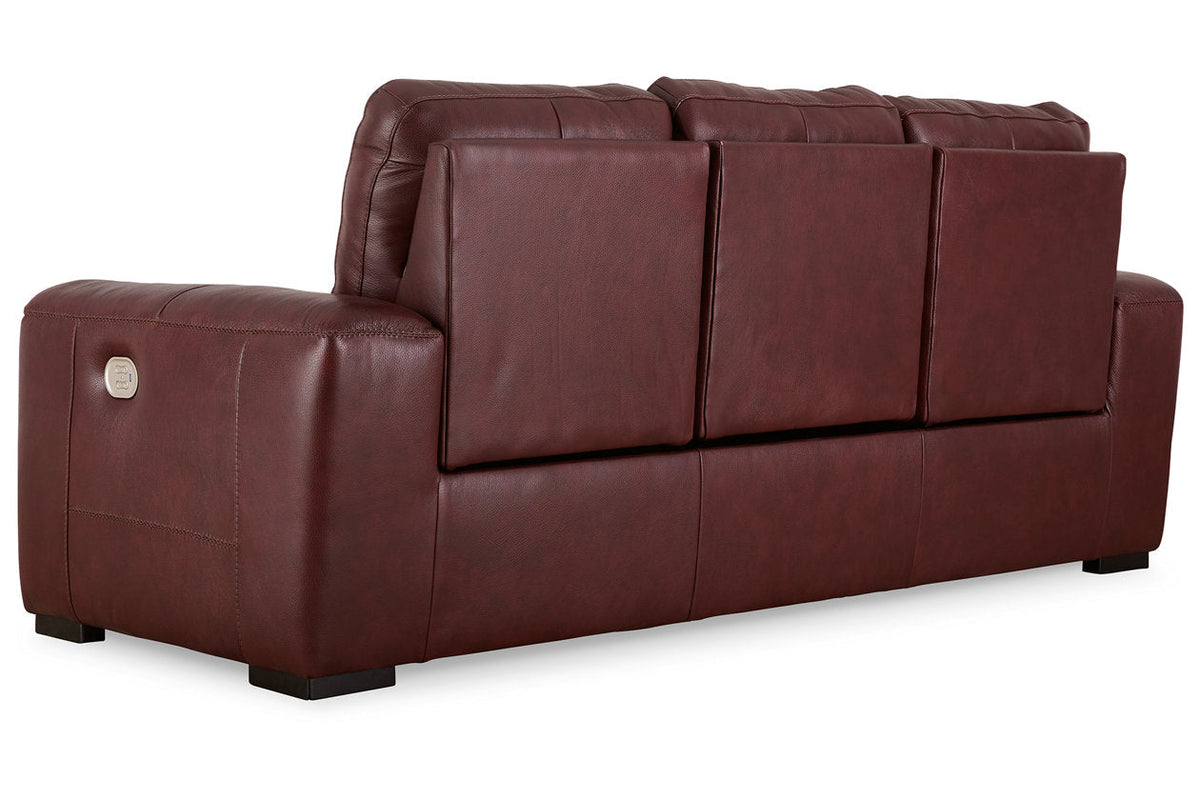 Alessandro Garnet POWER Reclining Sofa and Loveseat U25501