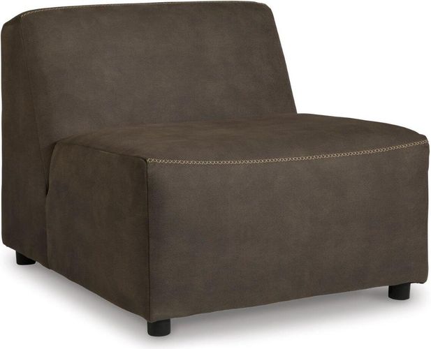 Allena Gunmetal 5pc Sectional 21301