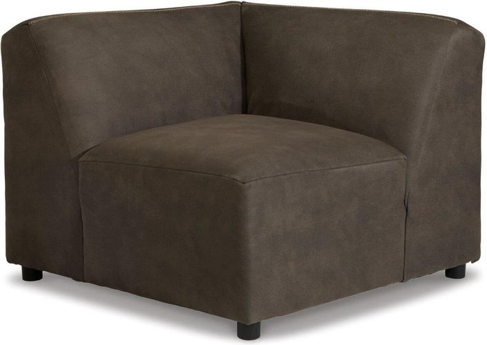 Allena Gunmetal 5pc Sectional 21301