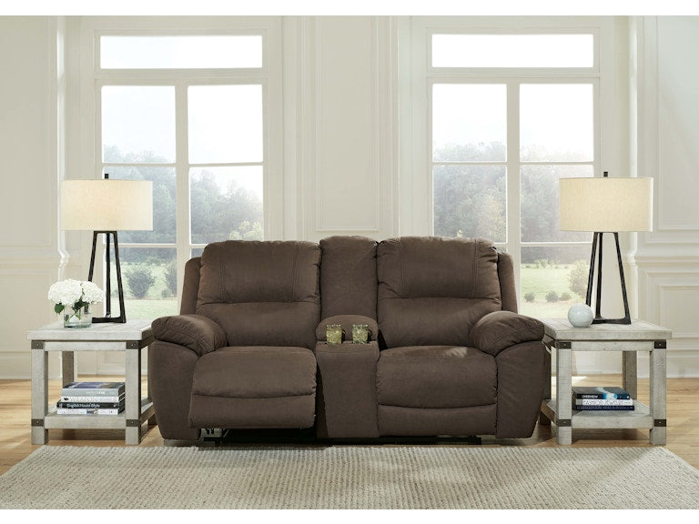 Next-Gen Gaucho Espresso Reclining Sofa and Loveseat 54204