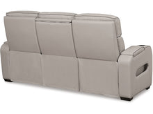 Load image into Gallery viewer, Boyington Gray POWER/LED/AIR MASSAGE/GENUINE LEATHER Reclining Sofa and Loveseat U27105