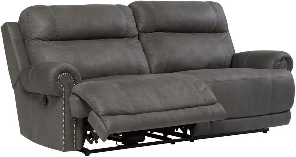 Austere Gray Power Reclining Sofa and Loveseat 38401