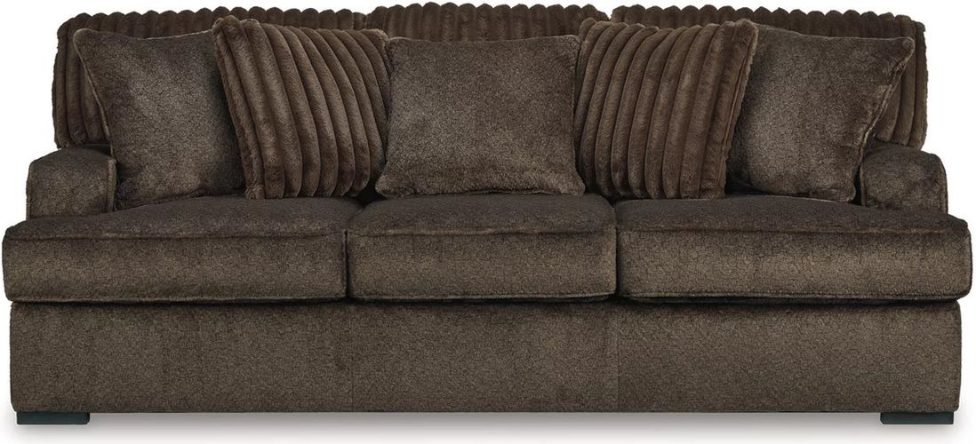 Aylesworth Chocolate Sofa and Loveseat 53702