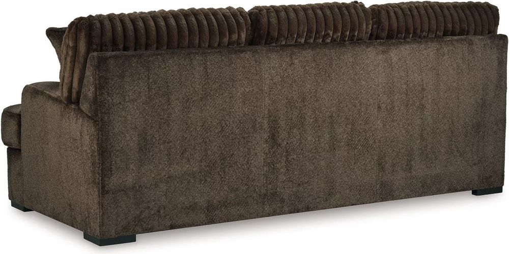 Aylesworth Chocolate Sofa and Loveseat 53702