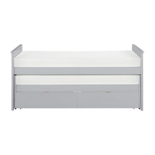 Load image into Gallery viewer, Orion Gray Twin/Twin Bed with Storage Boxes B2063