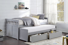Load image into Gallery viewer, Orion Gray Twin/Twin Bed with Storage Boxes B2063