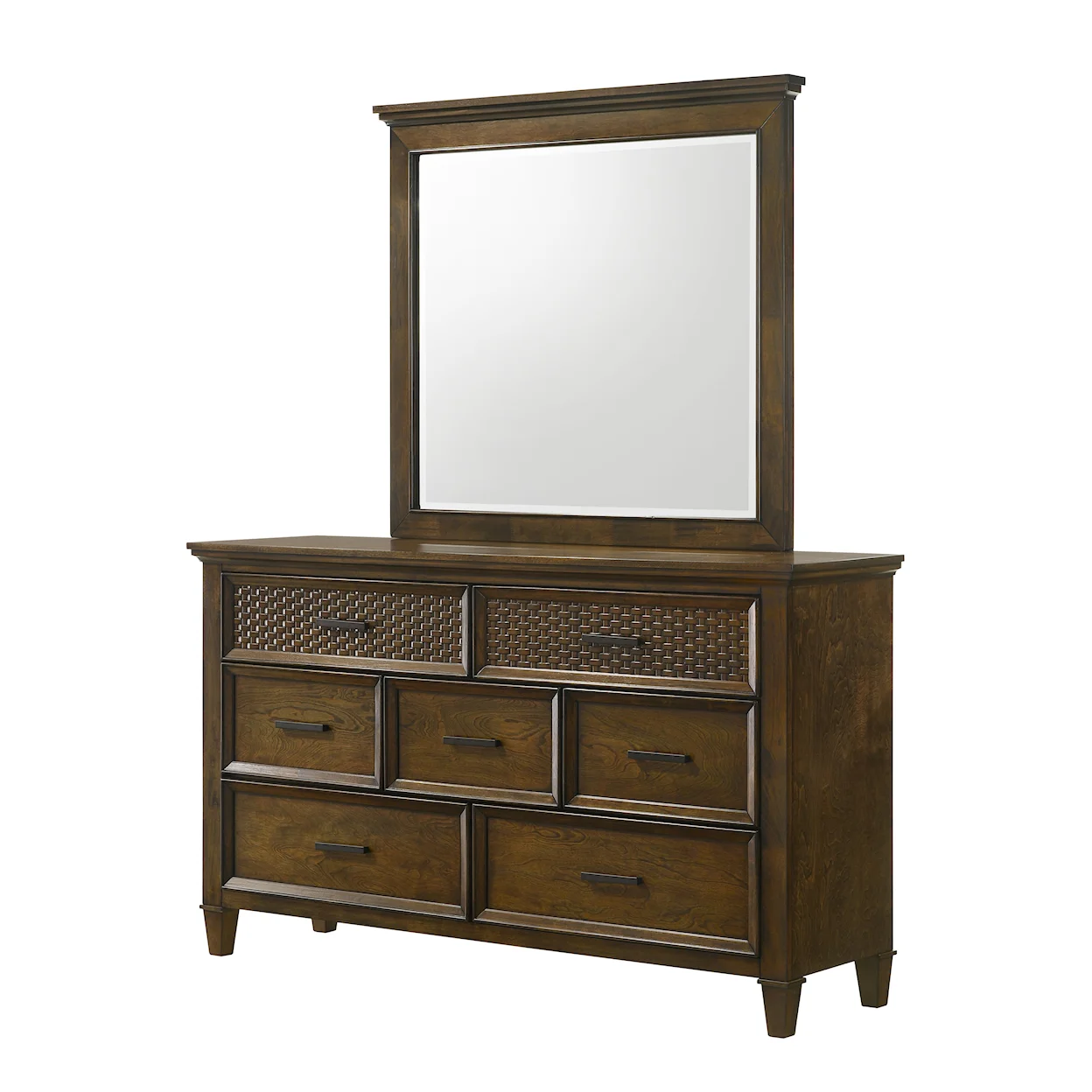 Everdeen Brown Finish Panel Bedroom Set B6510