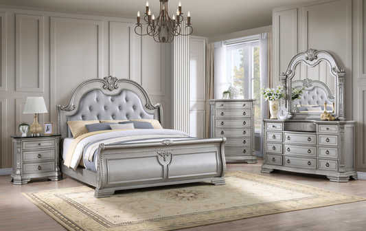 Platinum Panel Bedroom Set B3010