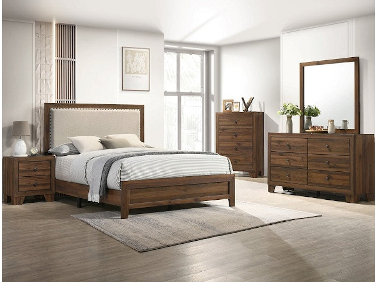 Millie Cherry Panel Bedroom Set|B9250