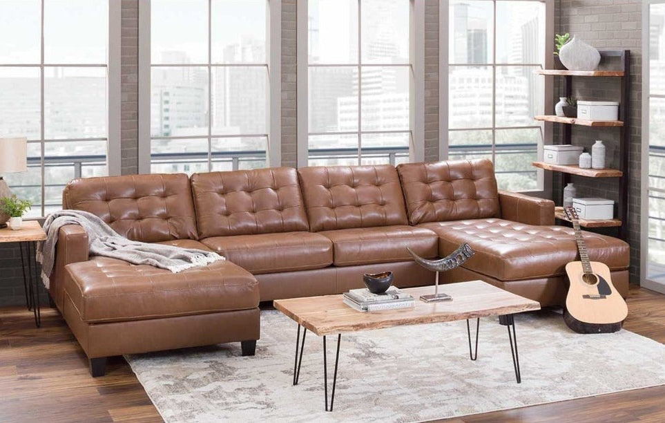 Baskove Auburn Double Chaise Sectional 11102