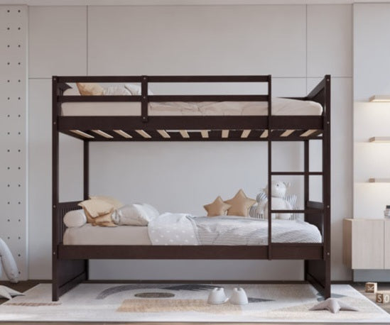 BB10 Twin/Twin Bunk Bed Espresso