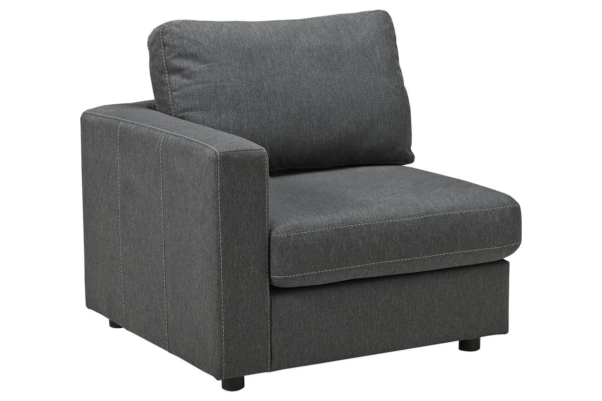 Candela Charcoal 4-Piece Sectional 91902