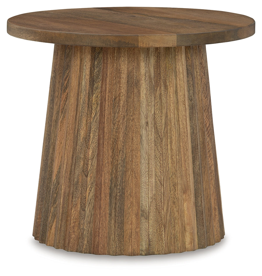 Ceilby Natural Accent Table A4000602