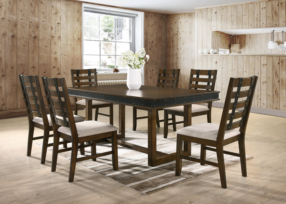 Chicago Cherry 7pc Dining Room Set