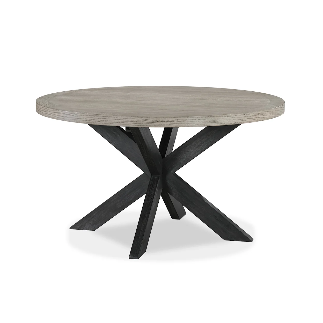 Steves Black/Grey Round Dining Set 2274