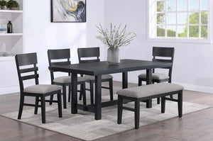 Guthrie Charcoal 6pc Dining Set 2211