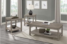 Load image into Gallery viewer, Bainbridge Grey 3Pc Coffee Table Set 1526