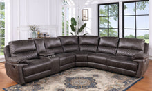 Load image into Gallery viewer, Martino Gray Reclining Sectional S7500