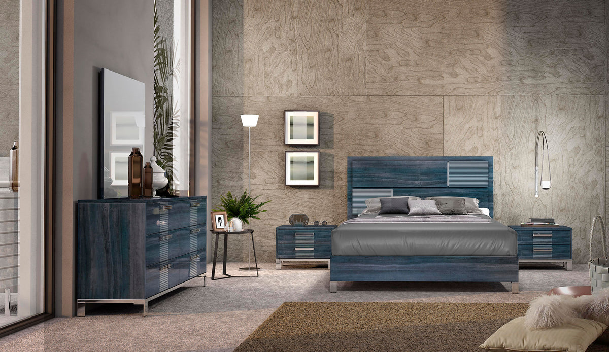 Kbed Delia Collection Italian Bedroom Set – Harwin Furniture