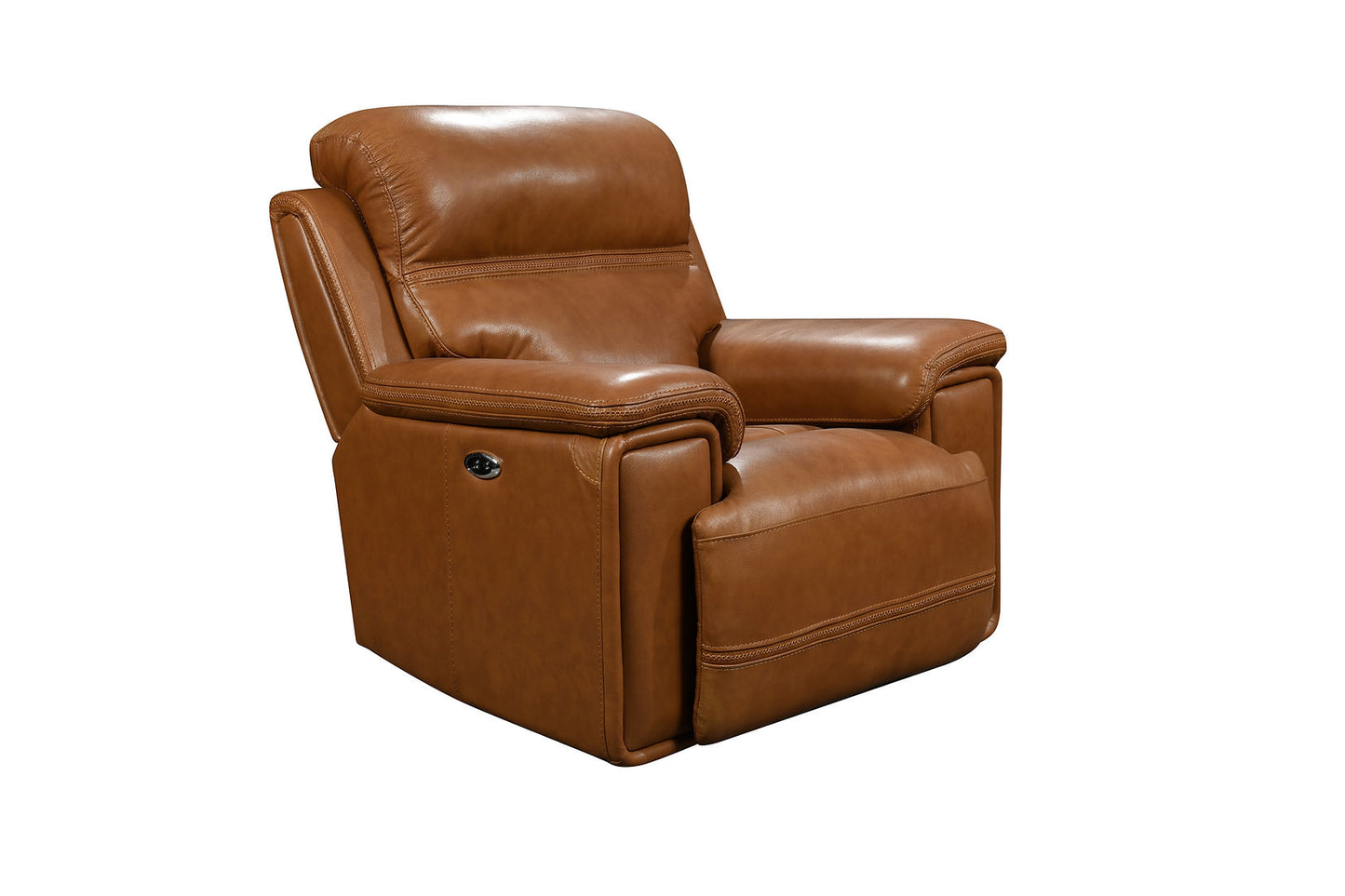 El Paso Brown POWER/LEATHER 3pc Reclining Set S7275