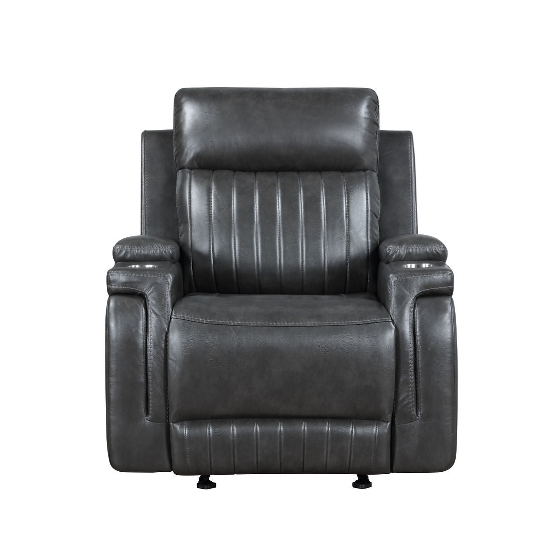 Ethan Dark Grey 3pc Reclining Set S2121