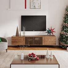 Load image into Gallery viewer, Mid Town Dark Wood  Tv Stand (70.87&quot;)