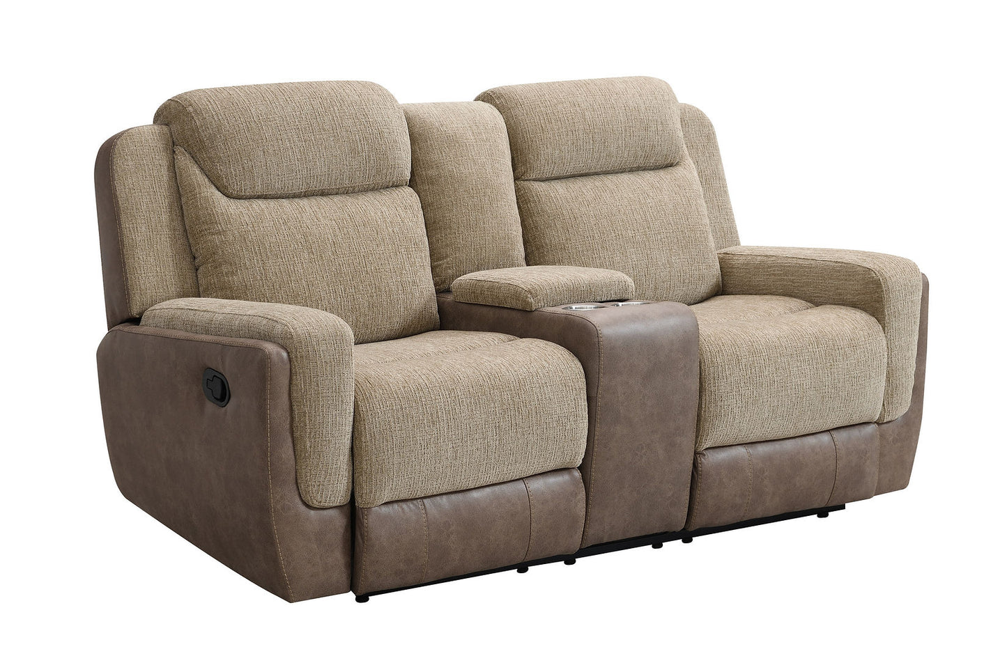 Wilbert Brown Fabric 3pc Reclining Set S9870