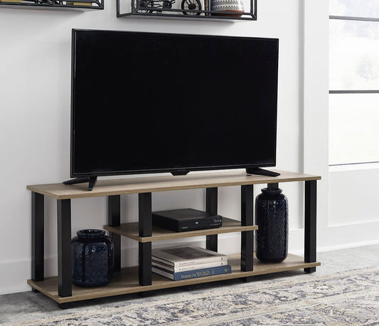 Jastyne Natural/Black 47" TV Stand W201