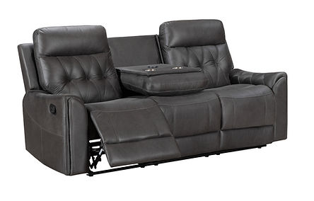 Rita Grey 3pc Reclining Set S6500