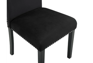 Lennon Black  Office Desk and Chair 5215