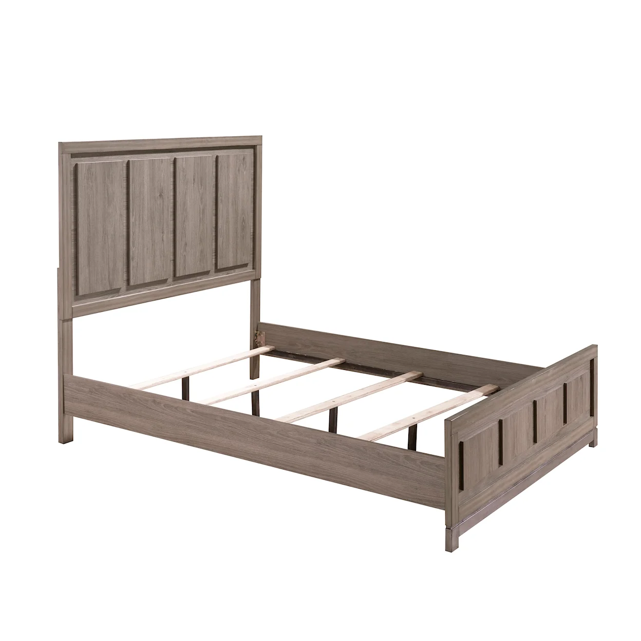 River Brown Finish Panel Bedroom Set | B3150 - Harwin Furniture