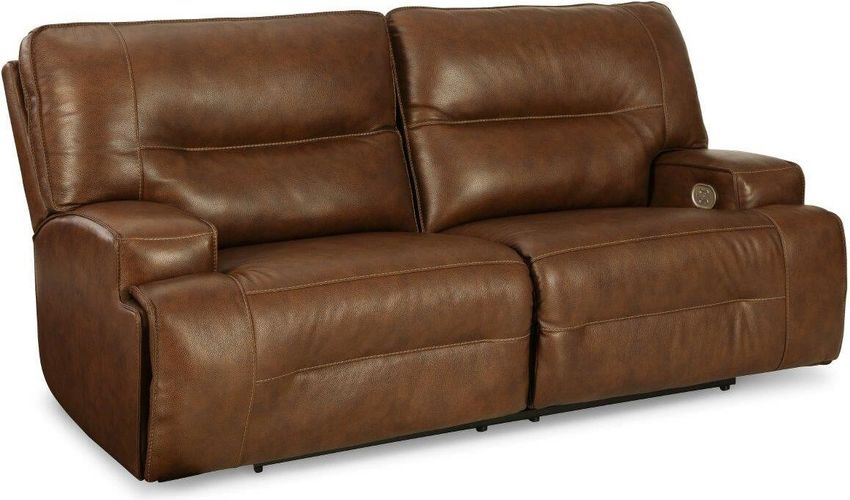 Francesca Auburn POWER Reclining Sofa and Loveseat U25705