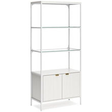 Load image into Gallery viewer, Deznee White Bookcase H162-17