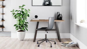 Grey Office Desk H275