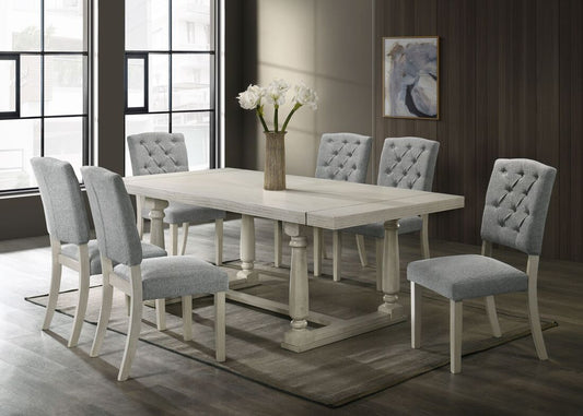 Henderson Antique White 7pc Dining Room Set