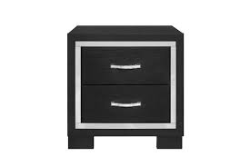 Bellante Melamine Black Bedroom Set SH 2216