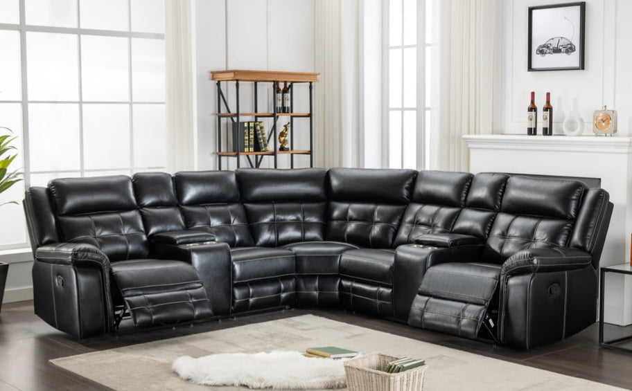 Jacob Black Reclining Sectional