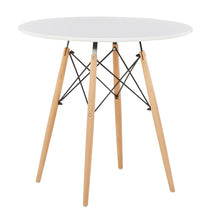 Load image into Gallery viewer, Jaspeni White/Natural Dining Set D200