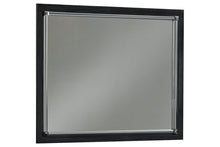 Load image into Gallery viewer, Kaydell Black LED Panel Bedroom Set B1420