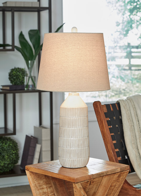 Willport Off White Table Lamp L177994