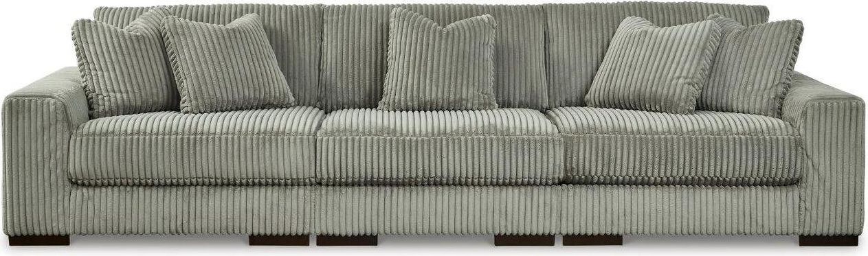 Lindyn Fog 137" 3pc Modular Sofa