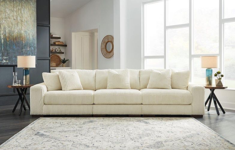 Lindyn Ivory 137" 3pc Modular Sofa 21104