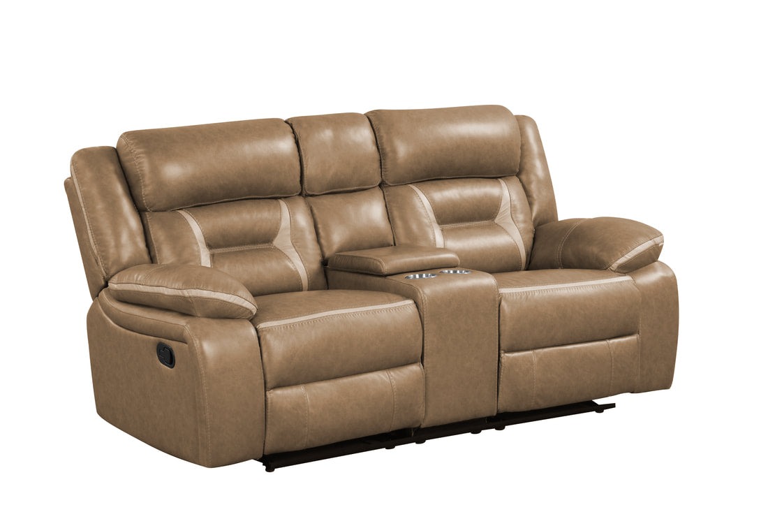 Luka20 Light Brown OVERSIZED 3PC Reclining Set