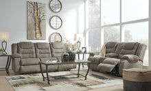 Load image into Gallery viewer, Mc Cade Cobblestone Reclining Sofa and Loveseat 10104