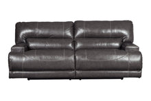 Load image into Gallery viewer, McCaskill Gray POWER Reclining Sofa and Loveseat U60900