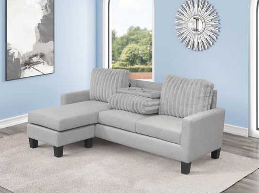 Newmar Grey Reversible Sectional