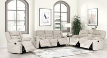 Load image into Gallery viewer, Oliver Beige Fabric 3pc Reclining Set