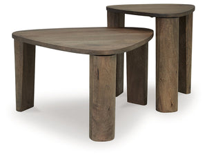 Reidport Grayish Brown Coffee Table Set (Set of 2) A4000604
