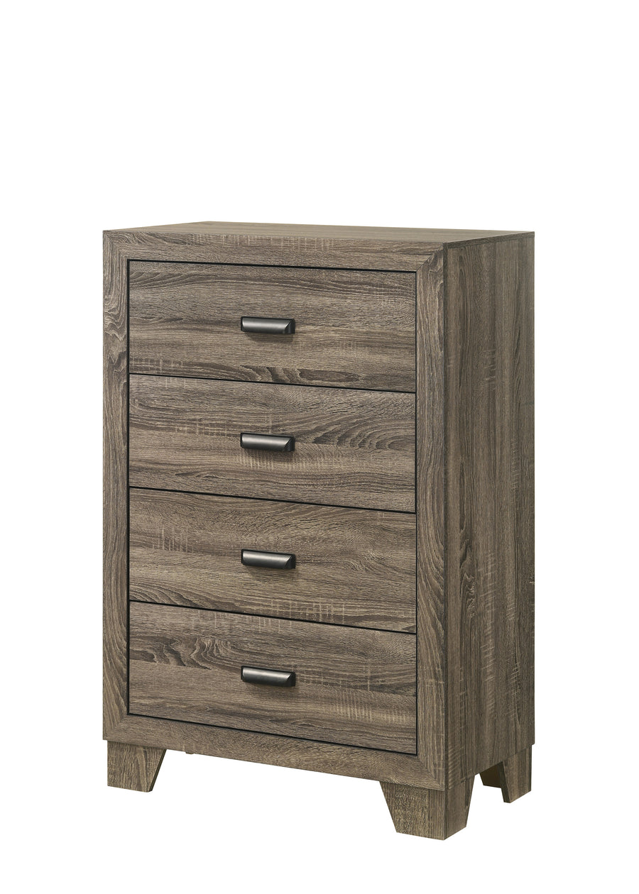 Millie Brownish Gray Upholstered Bedroom Set B9205